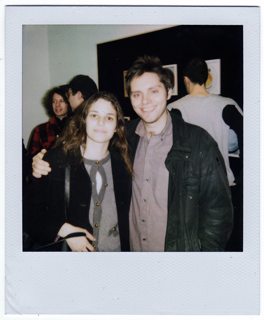 Friends Johannes VanDerBeek and Rebecca Schiffman