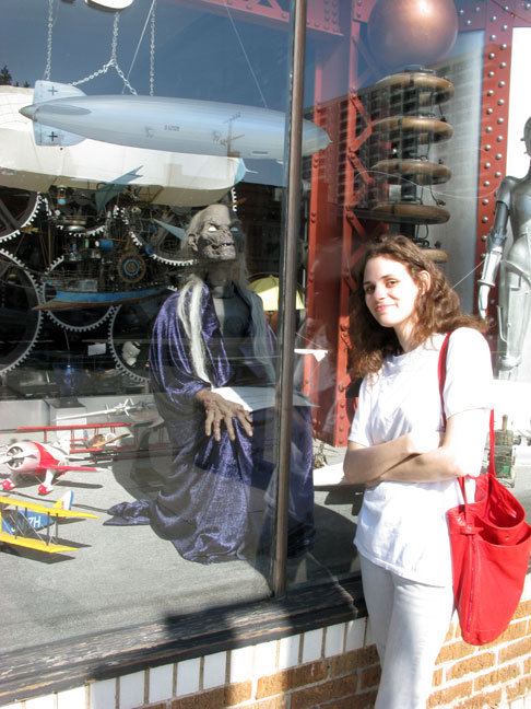 Rebecca Schiffman and Crypt Keeper