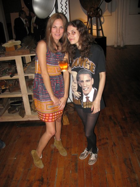 Friends Charlotte Kidd and Rebecca Schiffman