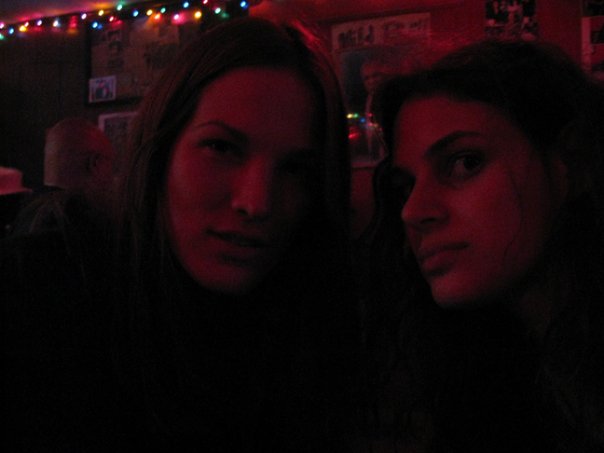 Friends Rebecca Schiffman and Charlotte Kidd