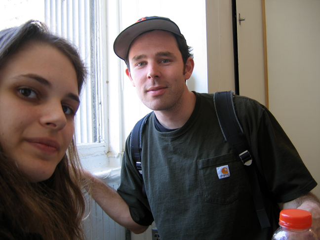 Friends Rebecca Schiffman, Mike Shea