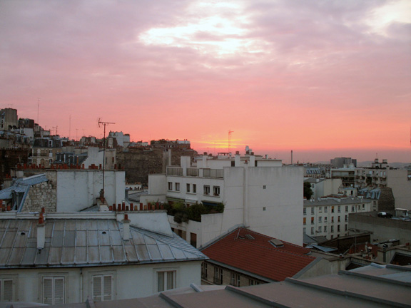 paris sunset8 Paris 7/23/2006   8/11/2006