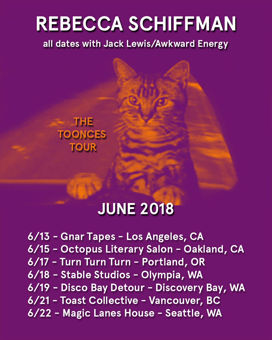 Toonces Tour Flyer